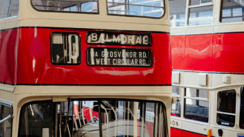 One of the busses in the Road Gallery